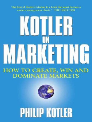 cover image of Kotler on Marketing